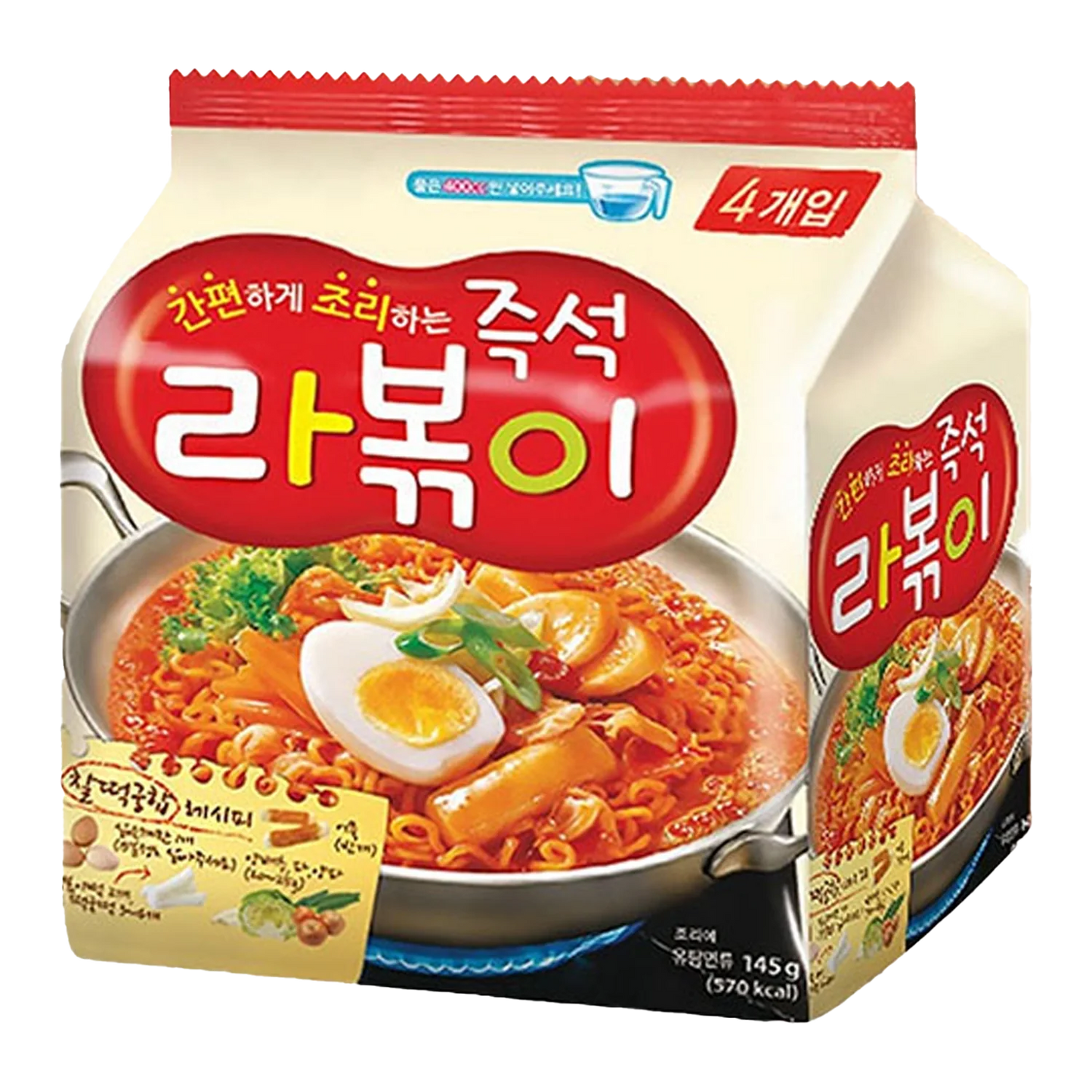 PALDO Ramen Rabokki Big Bag 4x145G