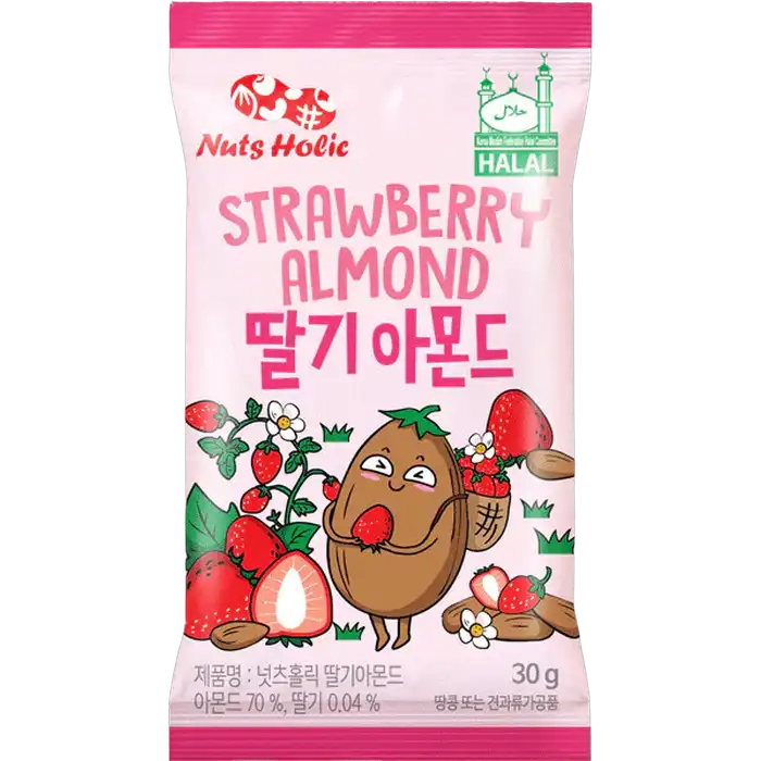 NUTSHOLIC Almond Strawberry 30G