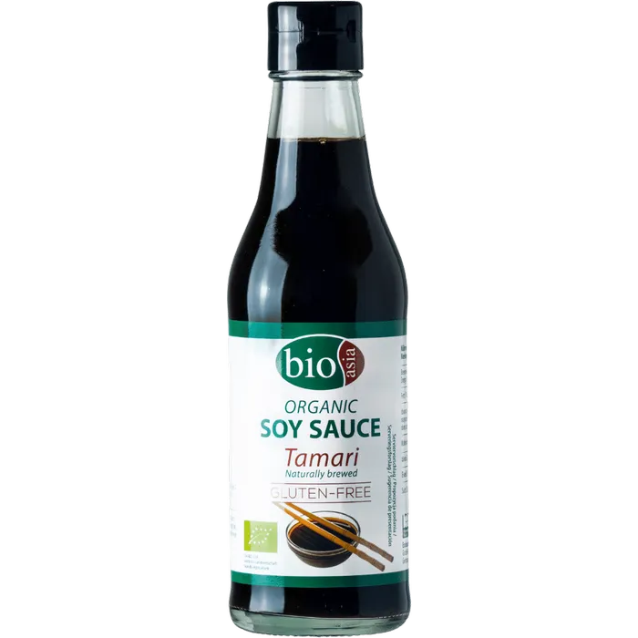BIOASIA Organic SoySauce Tamari Gluten Free 250ML