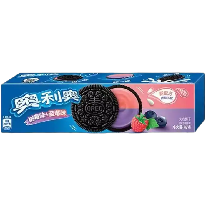 OREO Sandwich Biscuit Blueberry/Rasberry 97G
