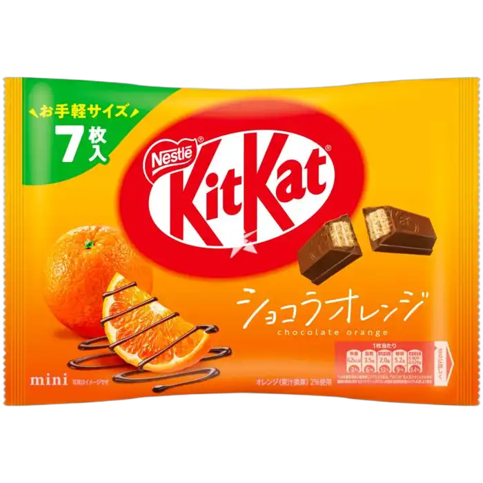 JP KitKat Mini Chocolate Orange 82G