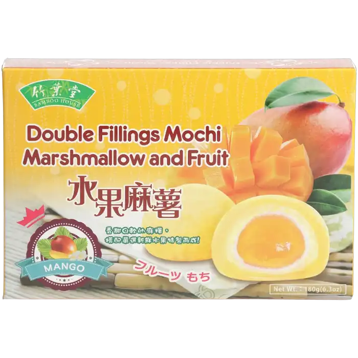 BAMBOO HOUSE Marshmallow Mochi Mango 180G