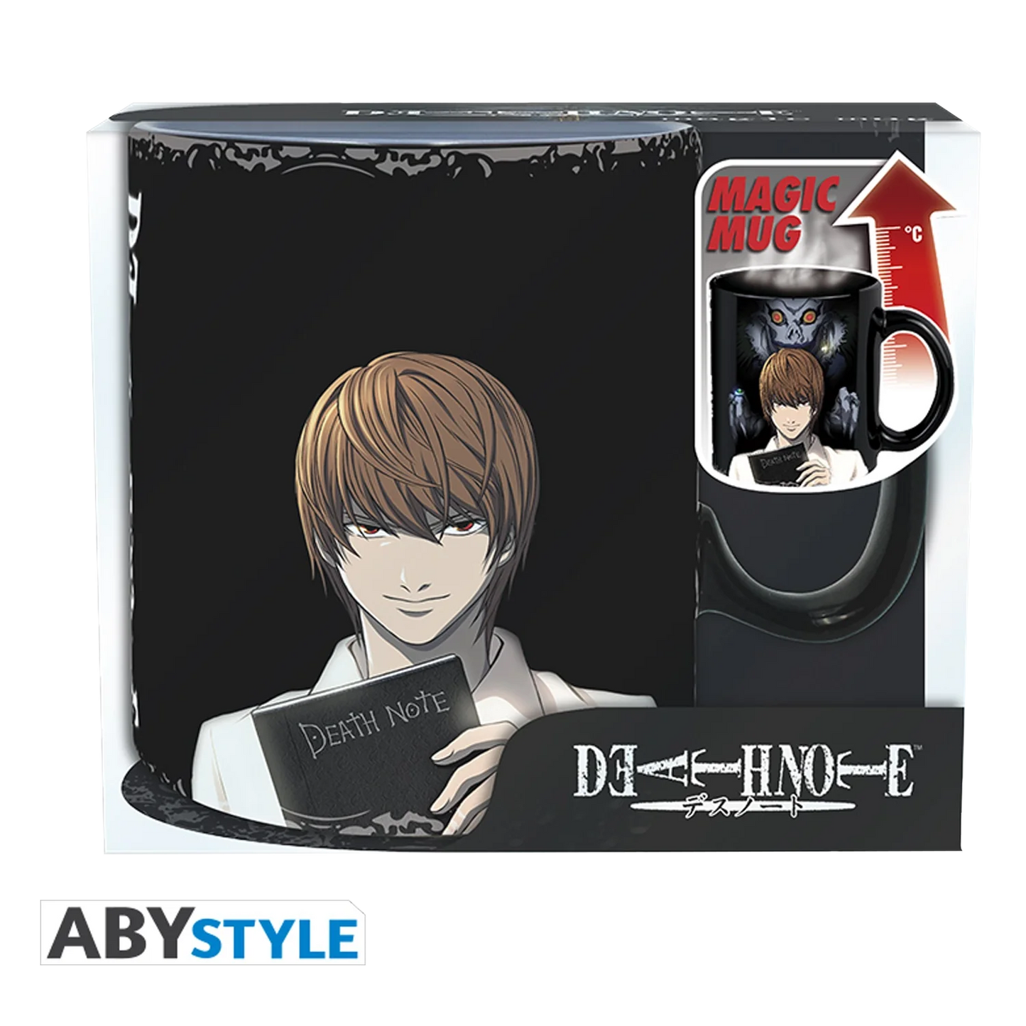 DEATH NOTE Mug Heat Change Kira&L*-SEE 460ml