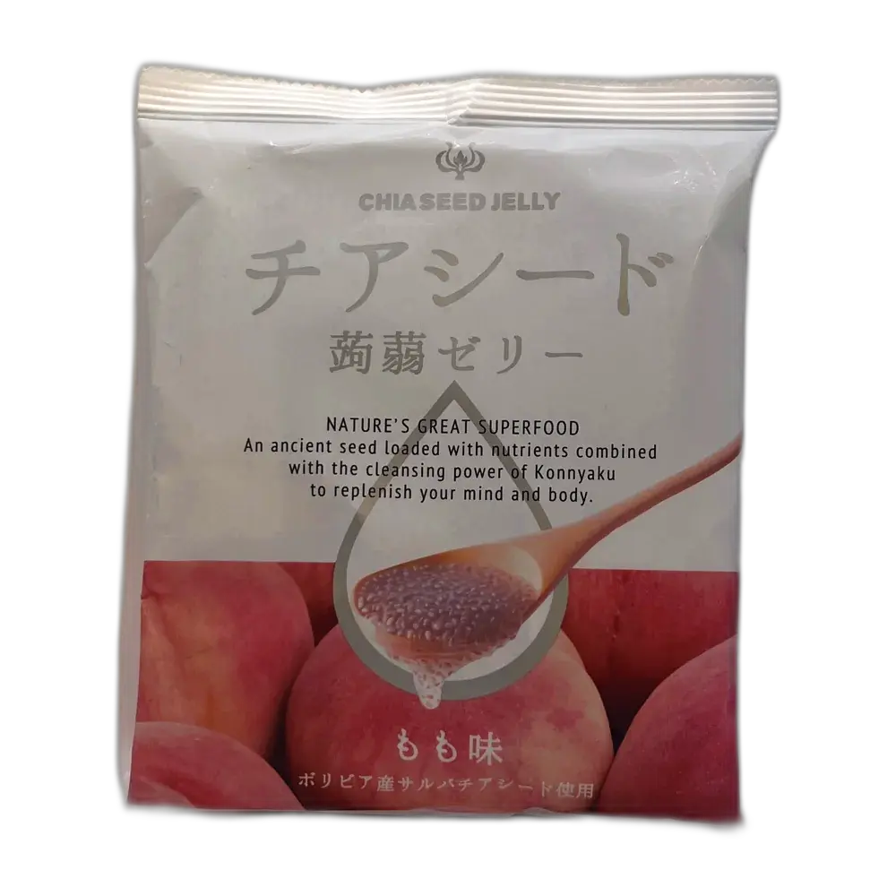 WAKASHOU Chiaseed Jelly Peach 165G