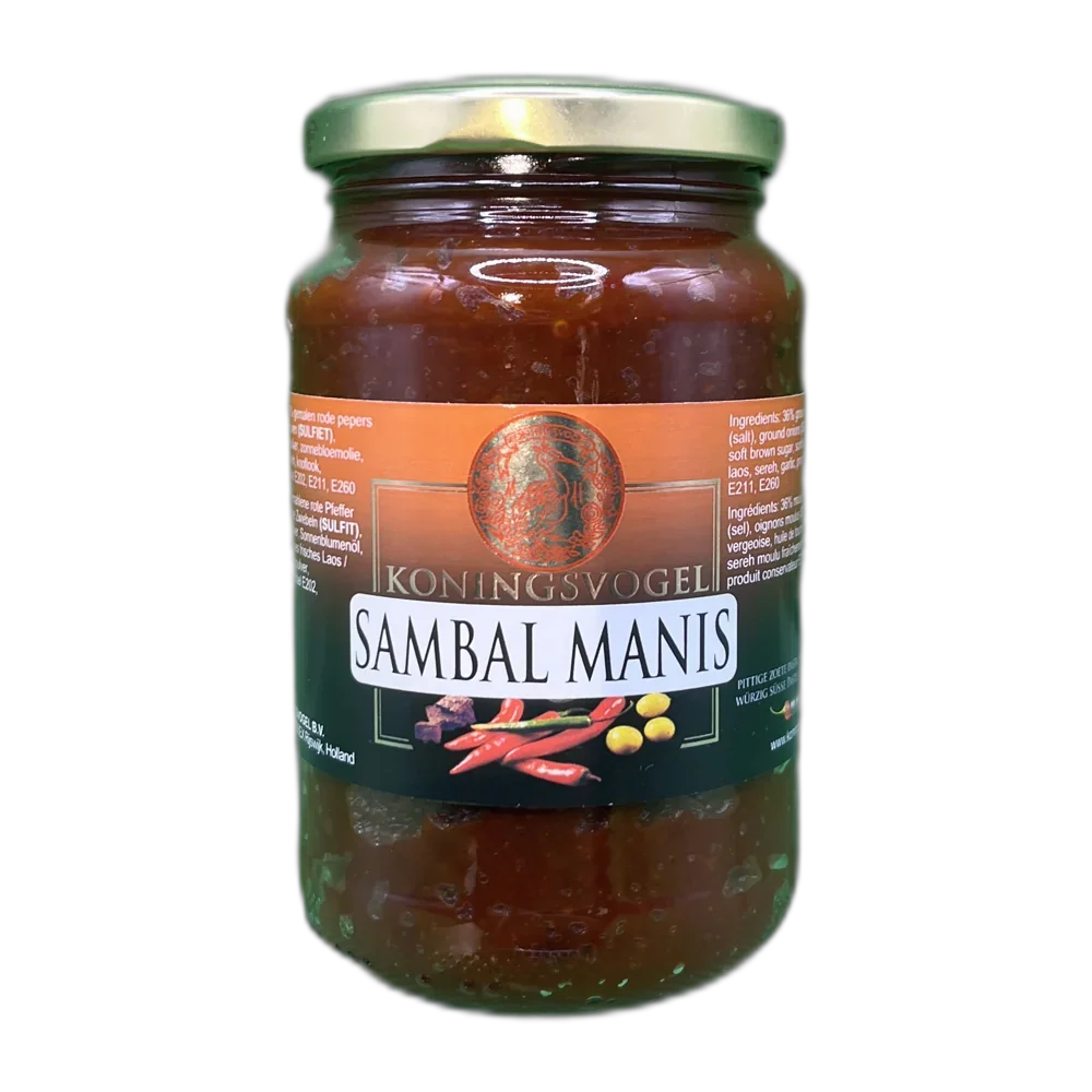 Koningsvogel Sambal Oelek 375G