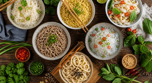 🍜 Dein Noodle-Guide – Die wichtigsten asiatischen Nudelsorten