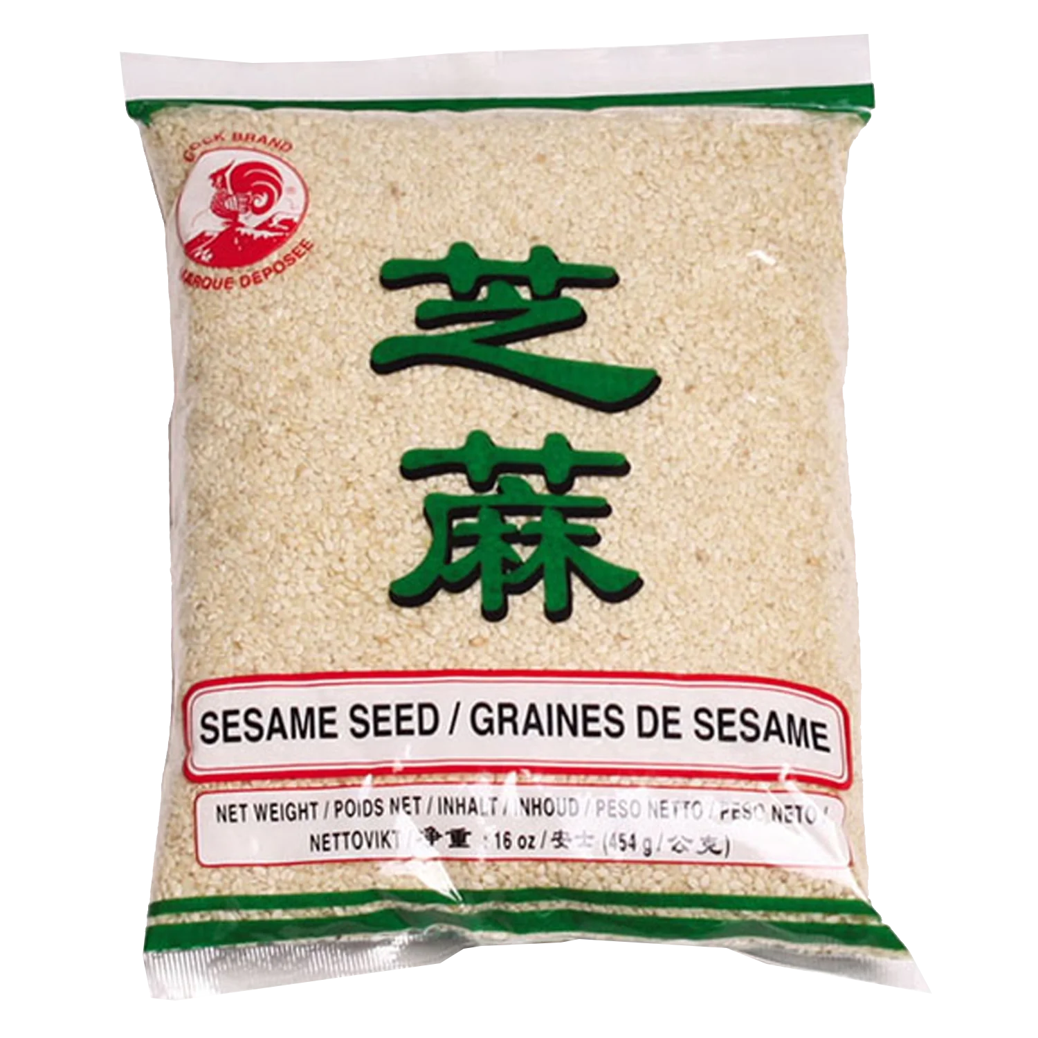 COCK BRAND Sesamsamen Wei√ü 454G