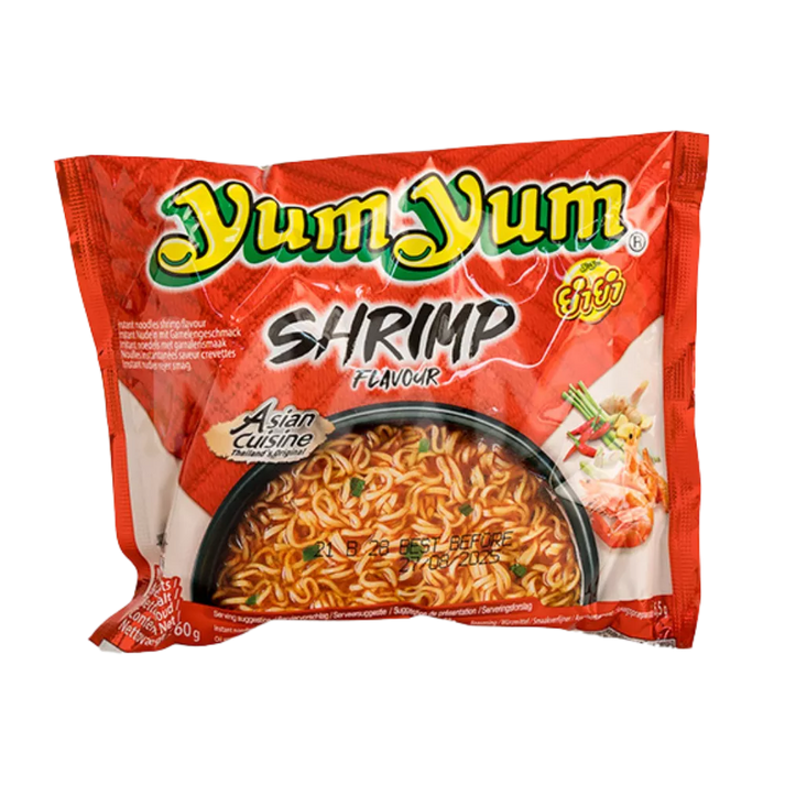 YUM YUM Instant Nudeln Garnelen Pk 60G