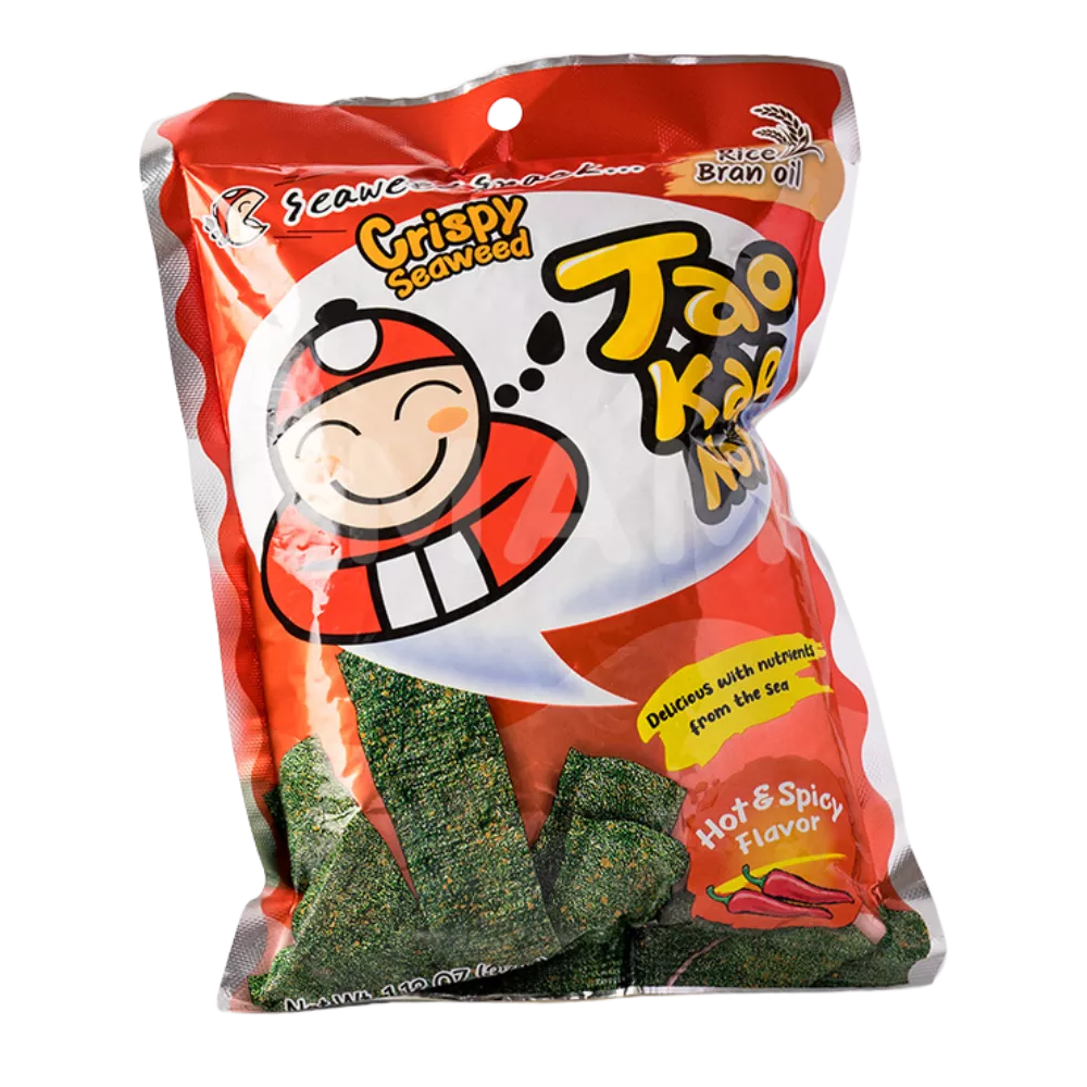 TAOKAENOI Crispy Seaweed Hot & Spicy Flavor 32G