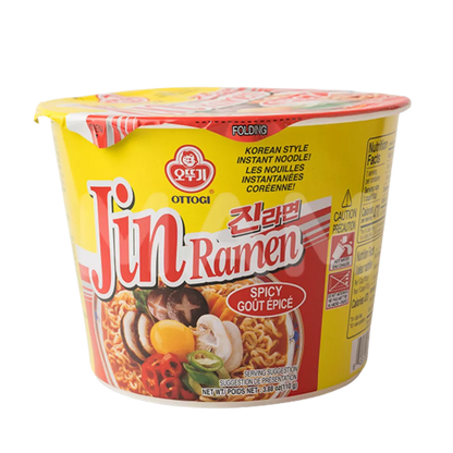 OTTOGI JIN Ramen Big Cup Spicy 110G