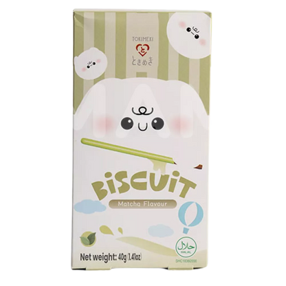 TOKIMEKI Biscuit Matcha Flavour 40G