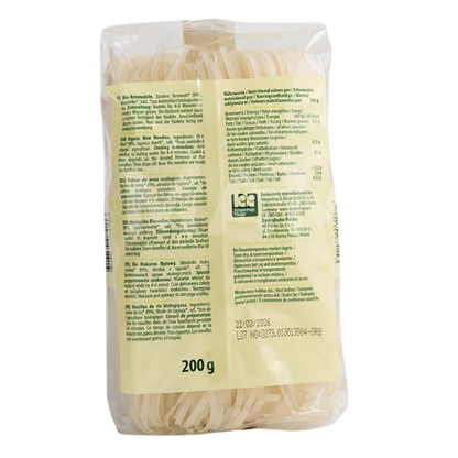 BIOASIA Organic Reisnudeln (3mm) 200G
