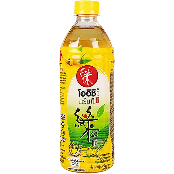 OISHI Grüner Tee Honig-Zitrone Fl 500ML
