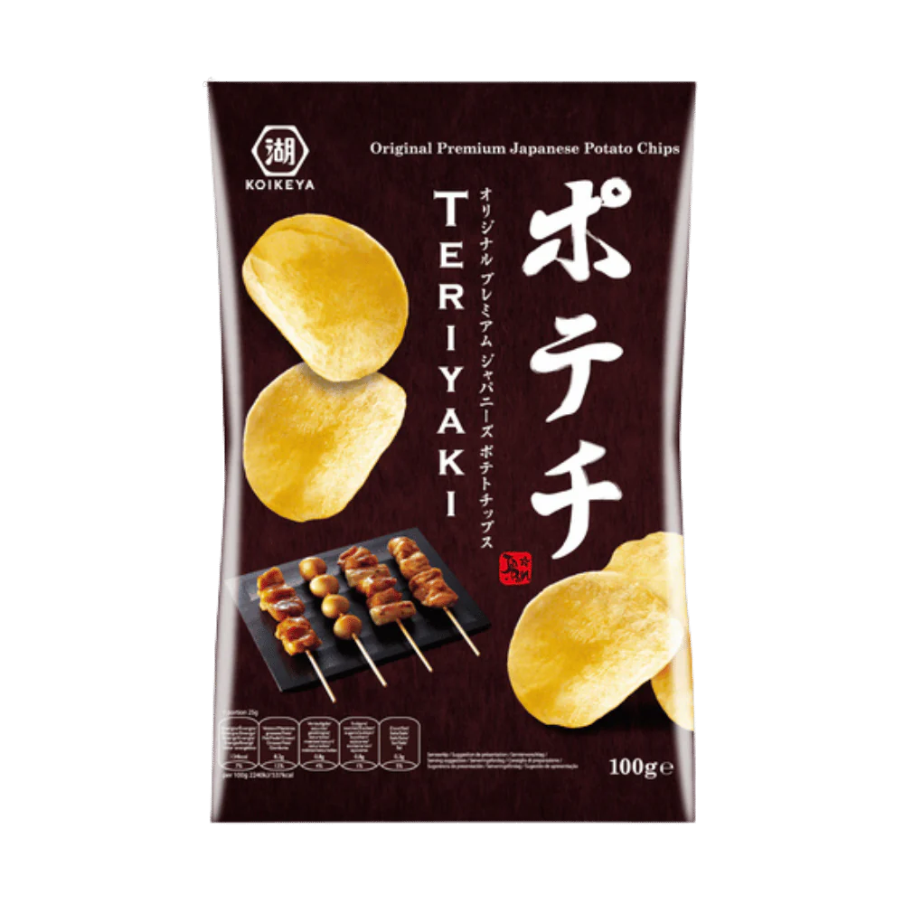 KOIKEYA Kartoffelchips Teriyaki 100G