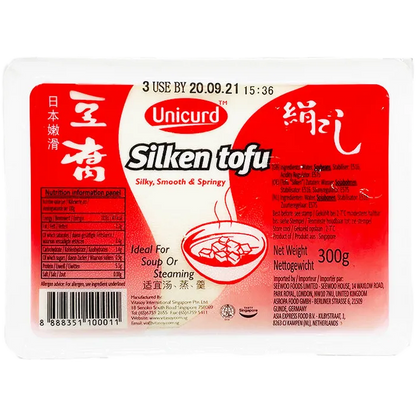 UNICURD Silken Tofu Rot 300G