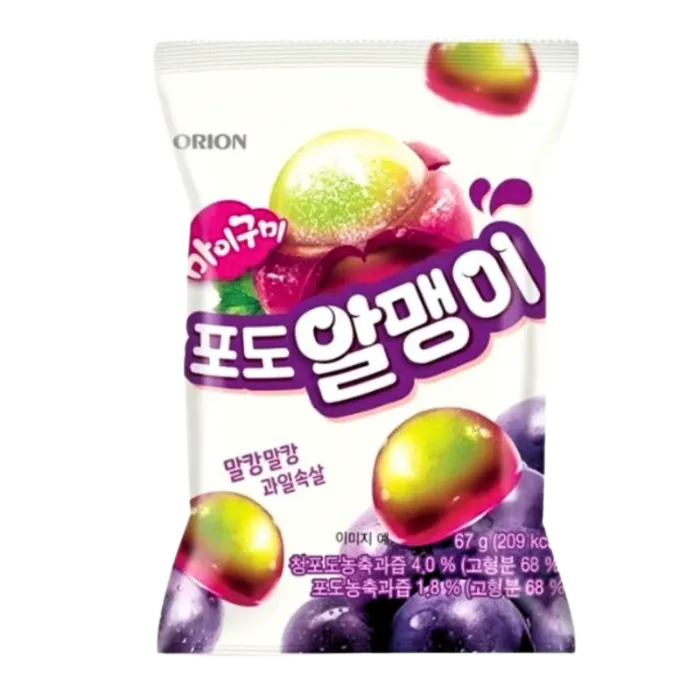 ORION Grape Jelly Gummy 67G