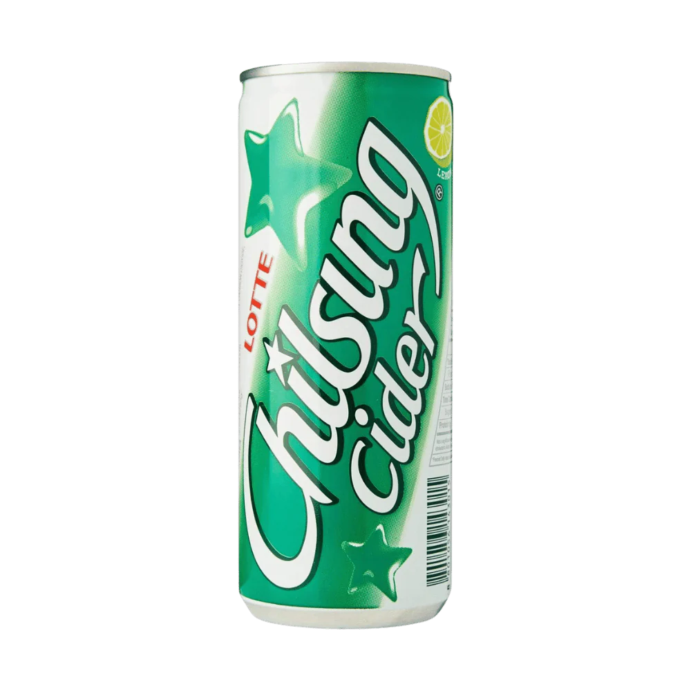 LOTTE CHILSUNG Softdrink Lemon & Lime 250ML