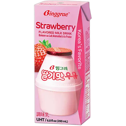 BINGGRAE Strawberry Milk 200ML