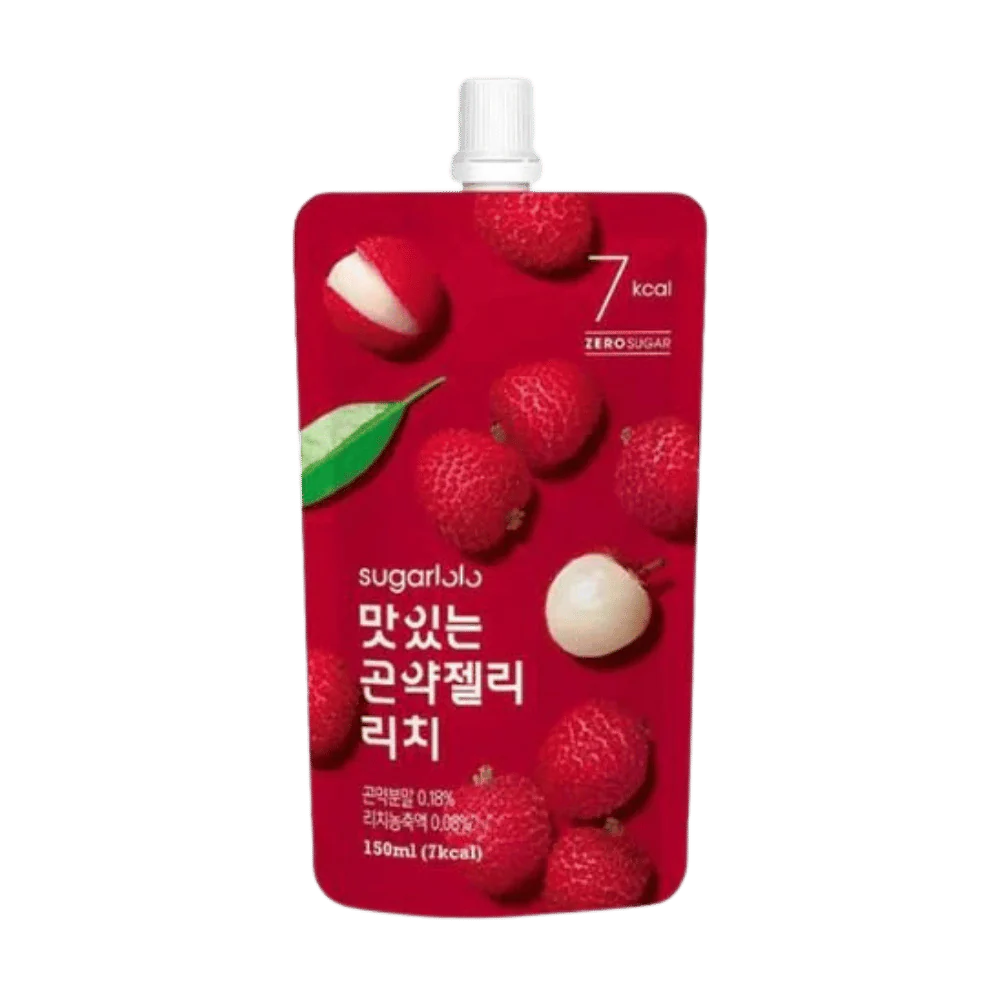 SUGARLOLO Konjak Jelly Lychee Geschmack 150G