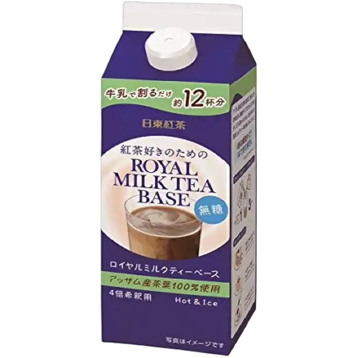 NITTO Royal Milk Tea Sugarless 480ML