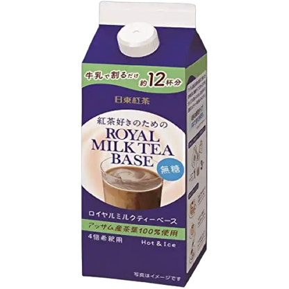 NITTO Royal Milk Tea Sugarless 480ML