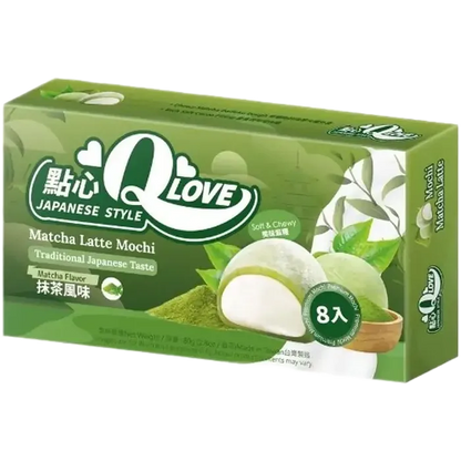 QLove Mini Mochi Matcha Latte 80G