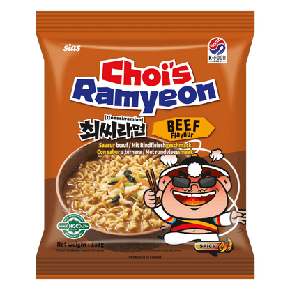 CHOI'S Instant Ramyeon Beef 113G