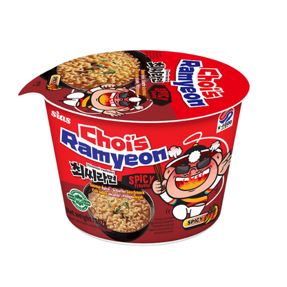 CHOI'S Instant Ramyeon Spicy Bowl 107G