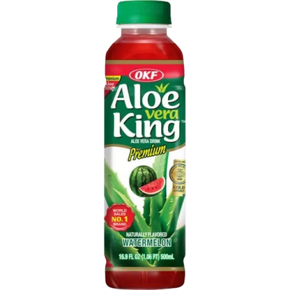 OKF Aloe Vera Getränk Wassermelone (rot) 500ML