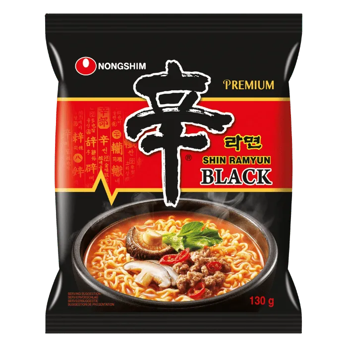 NONGSHIM Instant Nudeln Shin Ramyun BLACK 130G