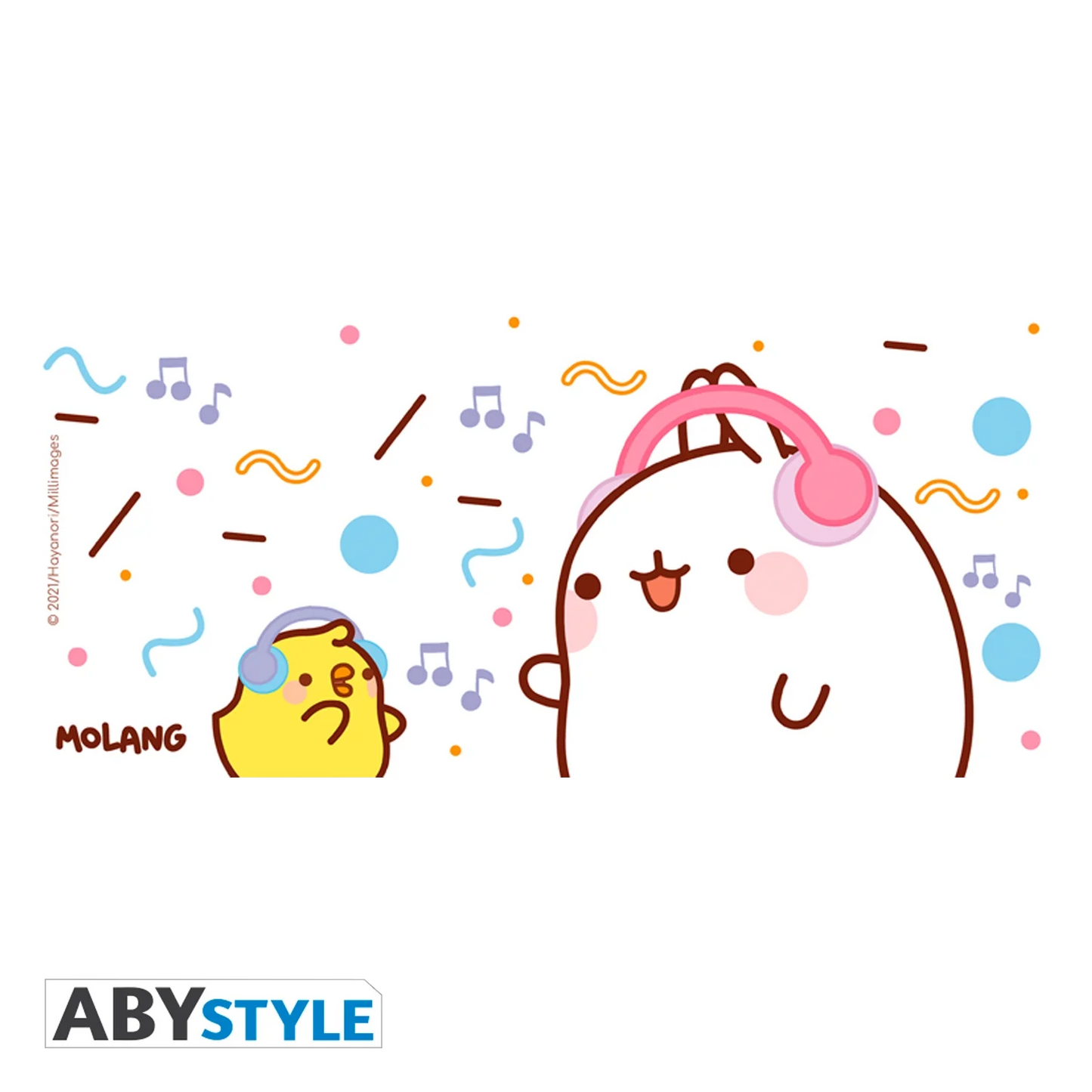 MOLANG Mug 320ml Music Molang