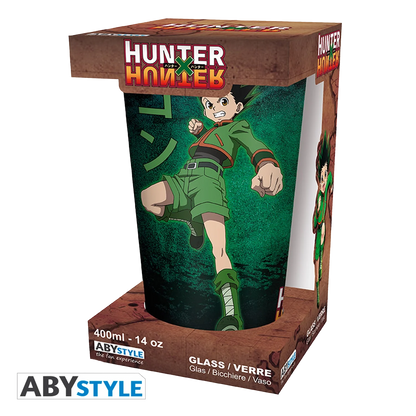 HUNTER X HUNTER Large Glass Gon vs Hisoka 400ML