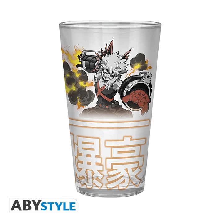 MY HERO ACADEMIA Gift Set XXLGlas+Pin+Notebook Hero