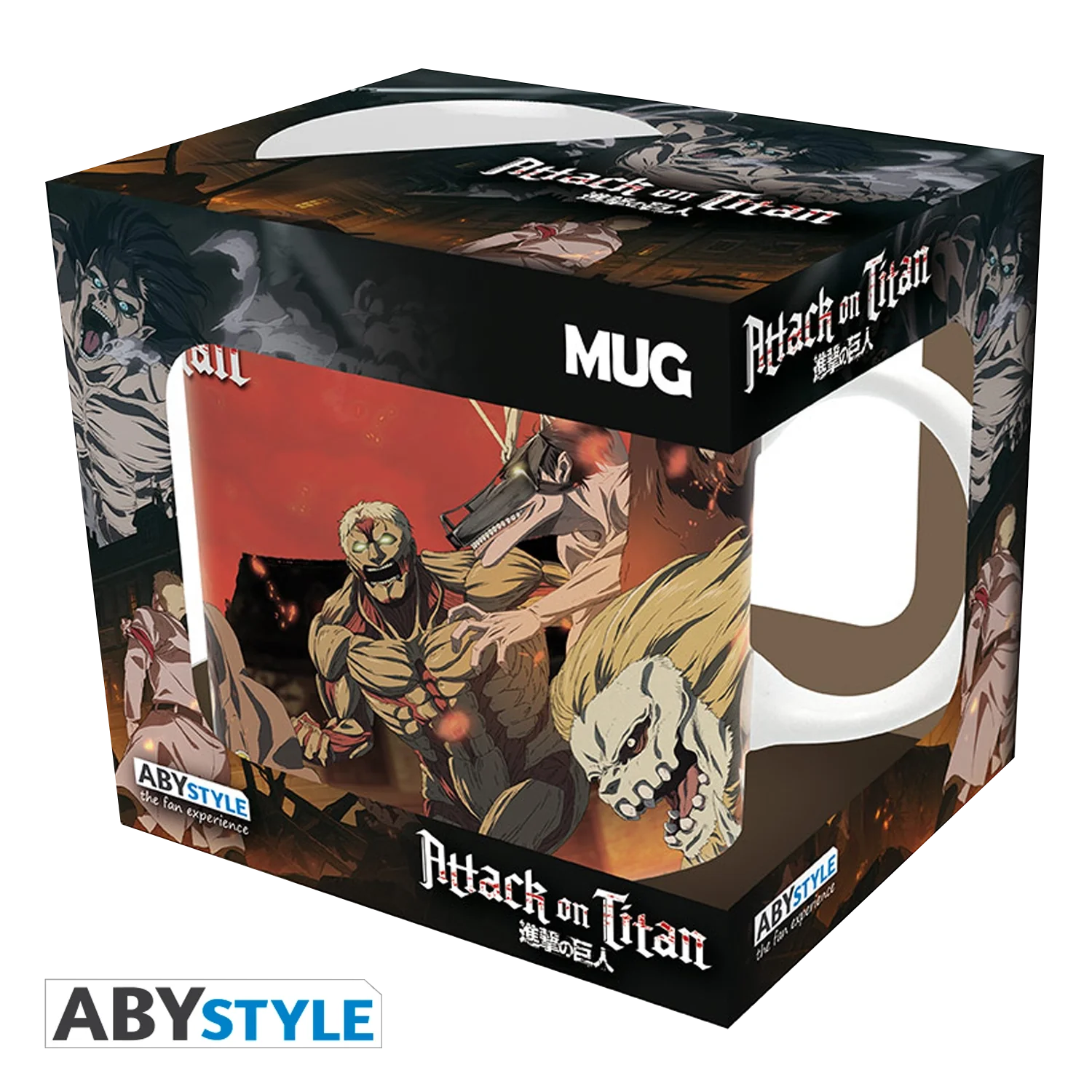 ATTACK ON TITAN Mug 320ml Battle Scene Season 4