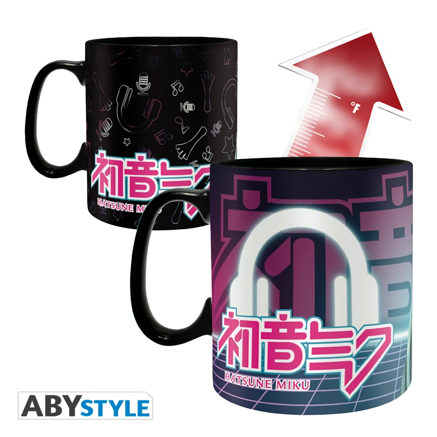 HATSUNE MIKU Mug Heat Change 460ml