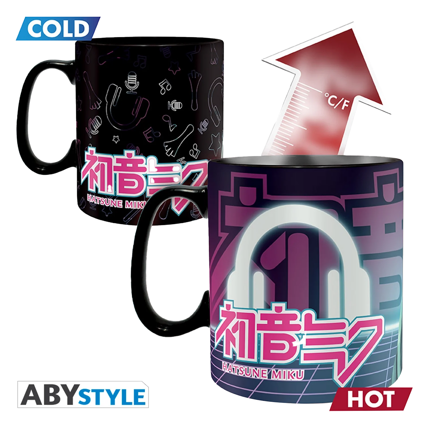 HATSUNE MIKU Mug Heat Change 460ml
