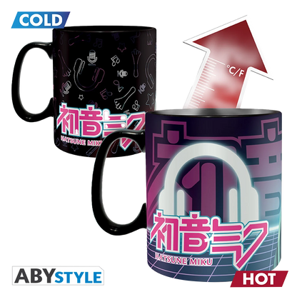 HATSUNE MIKU Mug Heat Change 460ml