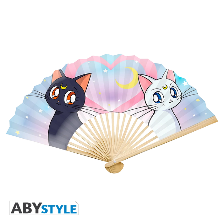 SAILOR MOON Fan - Fächer "Sailor Moon & Cats"