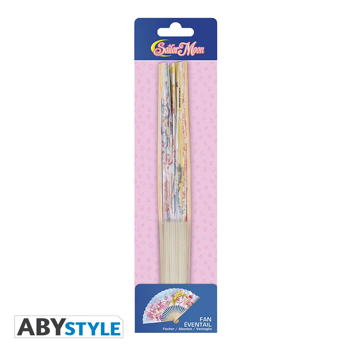 SAILOR MOON Fan - Fächer "Sailor Moon & Cats"