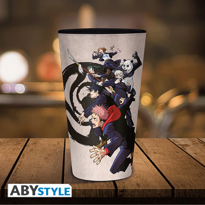JUJUTSU KAISEN Large Glass TokyoVSKyoto 400ML