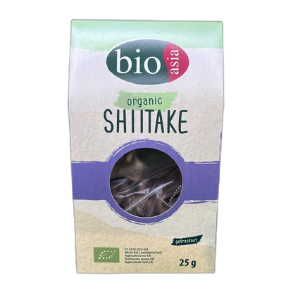 BIOASIA Organic Shiitake 25G