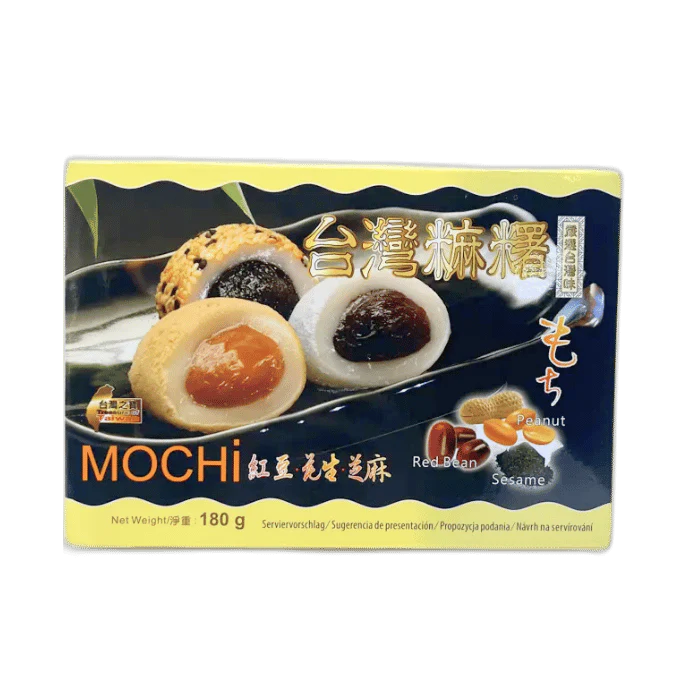 AWON Mochi Mix Red Bean Sesam, Peanut 180G