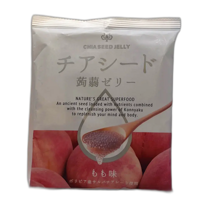 WAKASHOU Chiaseed Jelly Peach 165G
