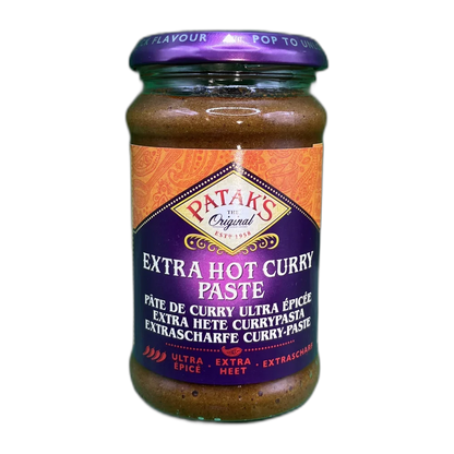 PATAK'S Extra Hot Curry Paste Gl 283G
