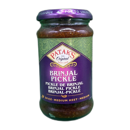PATAK'S Aubergine/Brinjal eingelegt Gl 312G