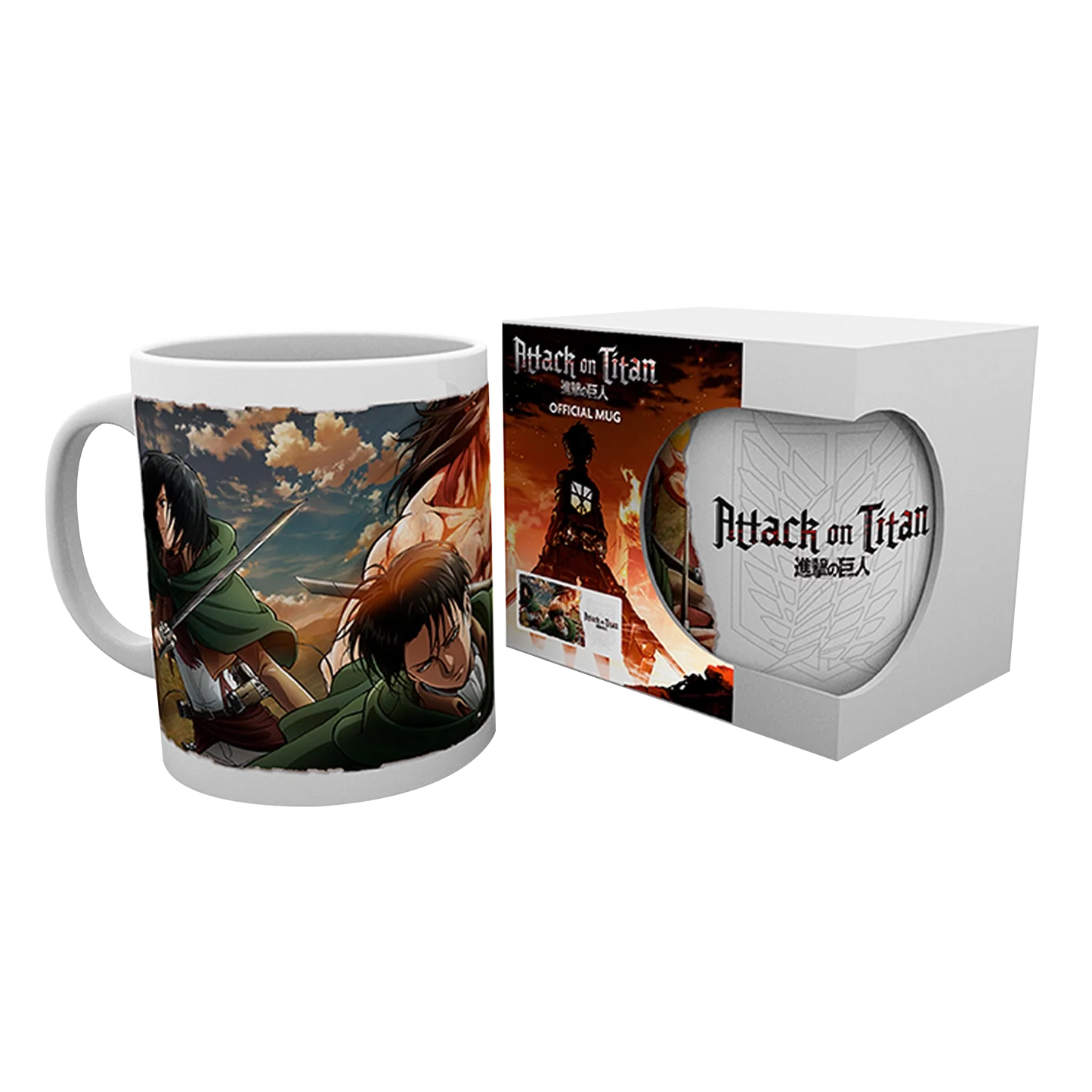 ATTACK ON TITAN Mug 320ml Scouts