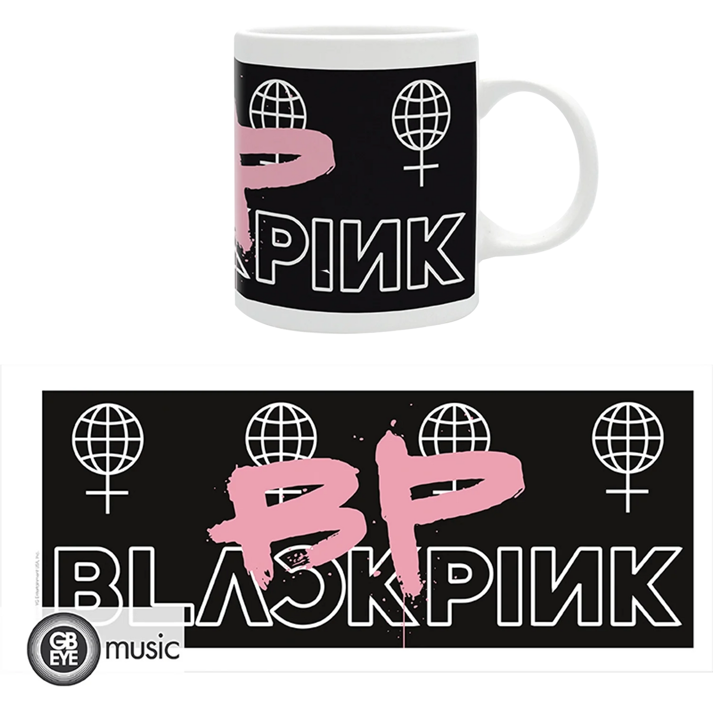 BLACK PINK Mug 320ML Drip