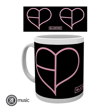 BLACK PINK Mug 320ML Heart Icon