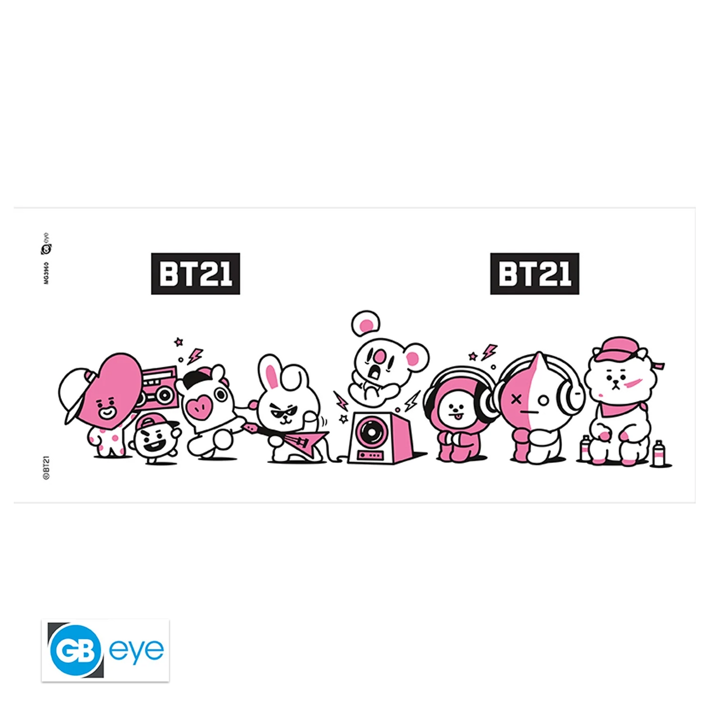 BT21 Mug 320ML Music Play
