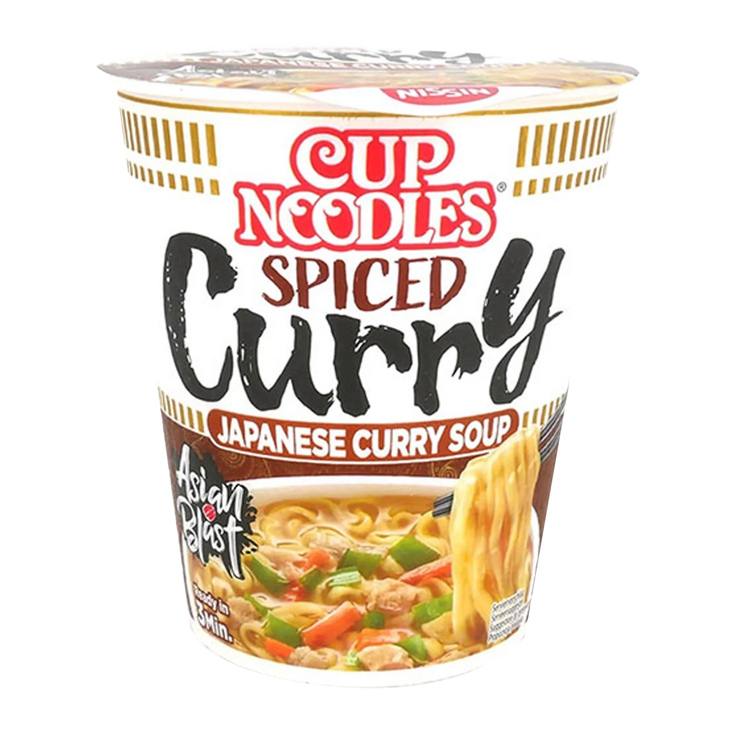 NISSIN Cup Noodle Japanese Curry  67G